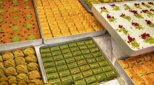 istock Baklava pastry dessert. 1312358804