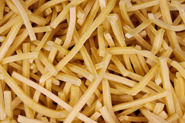 istock Turkish handmade  pile of pasta 1312358887