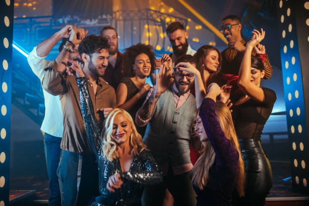 istock Clubbing with friends! 1312359245
