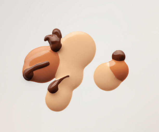 istock Smudged make-up gradient texture palette creamy matte beige concealer foundation CC or BB-cream powder on white isolated background 1312360959