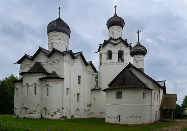 Transfiguration Monastery in Staraya Russa. This is a former Russian Orthodox monastery founded in 1192