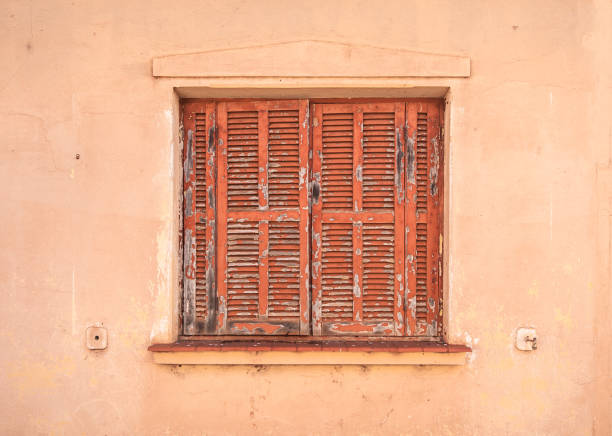 Window images. Vintage, architecture and decoration.