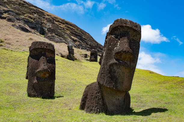 istock Moai statues at Rapa Nui National Park ( Easter Island) 1312371592