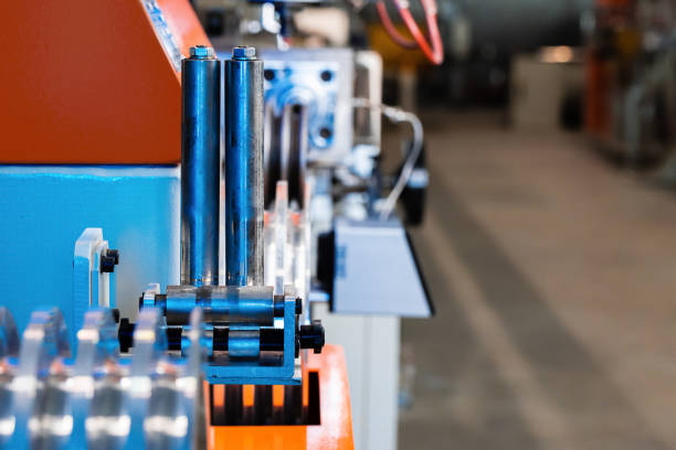 istock Cable production. Close up of a cable reel 1312383879