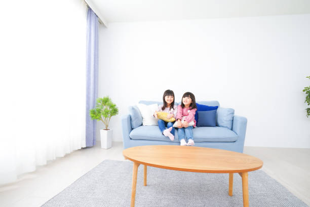 istock Little girls having fun playing 1312393562