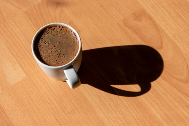 istock Ready to drink deliciously smelling fresh coffee with foam 1312407644