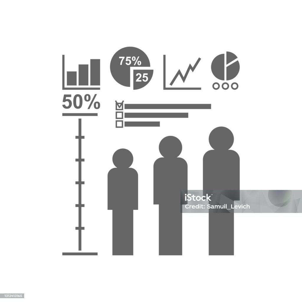 Statistics Graph And Chart Vector Illustration Stock Illustration ...