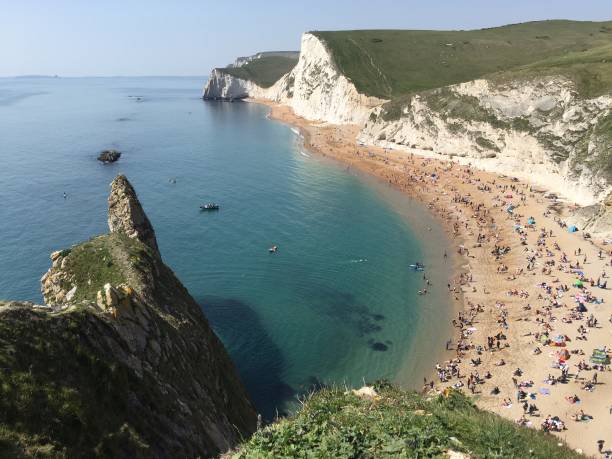 istock Landscape holdiay in Dorset Jurassic coast uk 1312413193