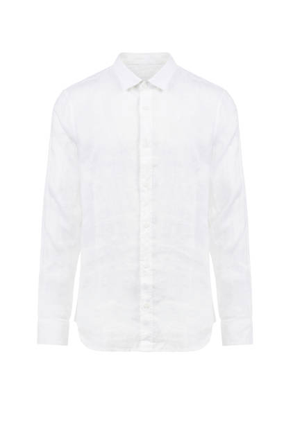 istock White classic and business shirt with button 1312414083