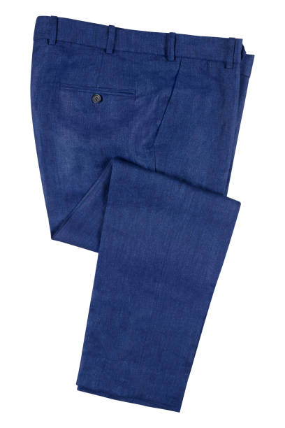 istock Dark Blue Wool Pant, Formal Trouser. 1312418319