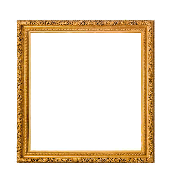 istock Old wooden picture frame 1312425985