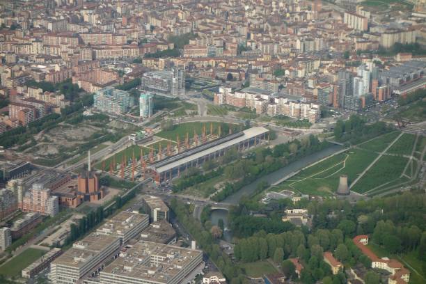 istock Aerial view of Turin 1312429909