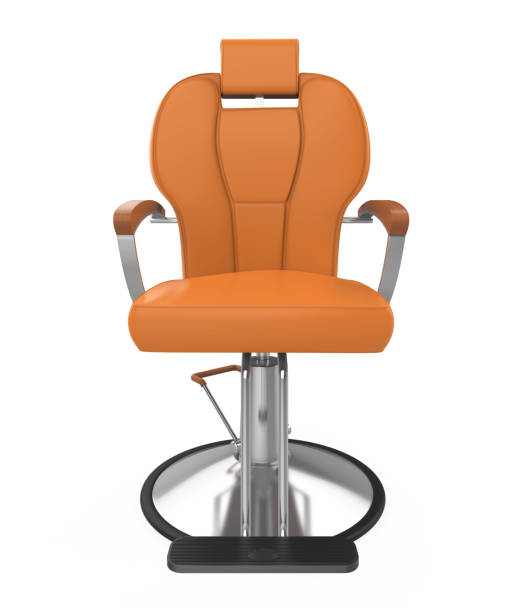istock Barber Chair Isolated 1312432197