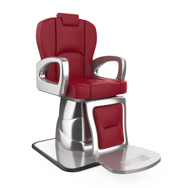 istock Barber Chair Isolated 1312432280