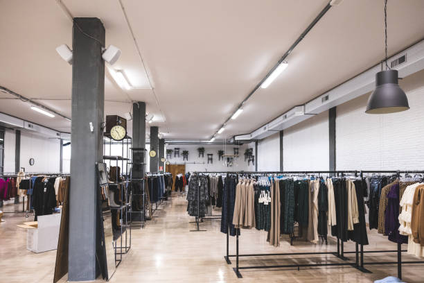 istock Fashion clothes store 1312433296