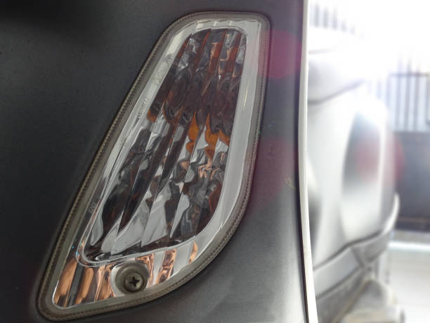 istock The left turn signal of the scooter Automatic 1312438480