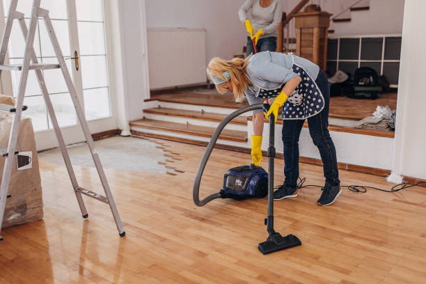 istock Female cleaners working together 1312441610
