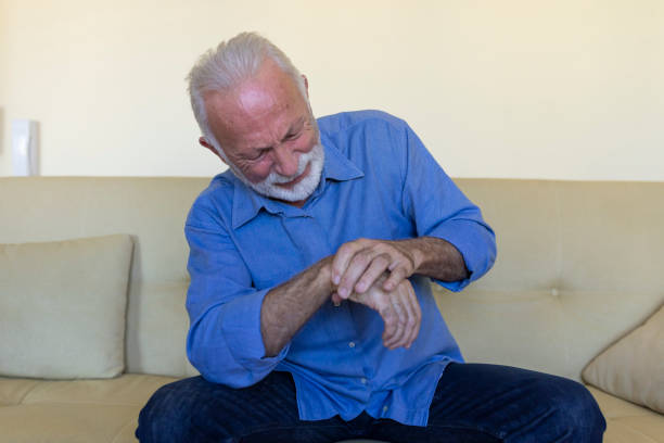istock A Senior Bearded Man Has Chronic Problems with Pain in Hand Wrist. 1312444915