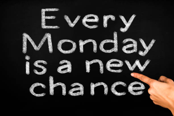 istock Every Monday is a new chance 1312453588
