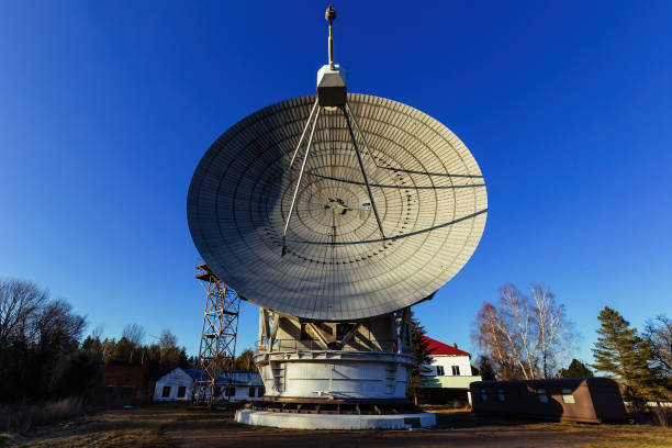 istock Radio telescope satellite dish, Pushino, Moscow region 1312455111