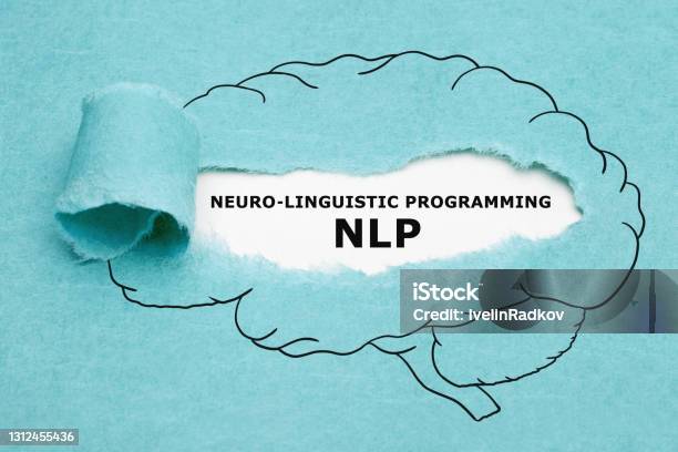 Nlp Neuro Linguistic Programming Concept Stock Photo - Download Image Now - Linguistics, Broadcast Programming, Mental Health