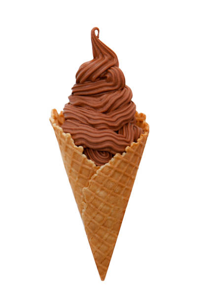 istock ice cream in a waffle cup on an isolated background 1312457858