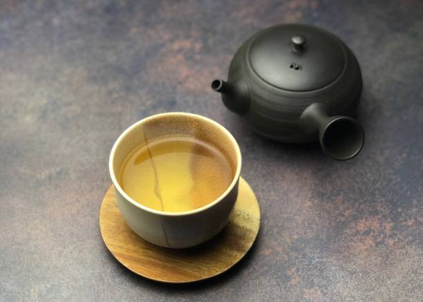 istock japanese tea with teapot 1312460057