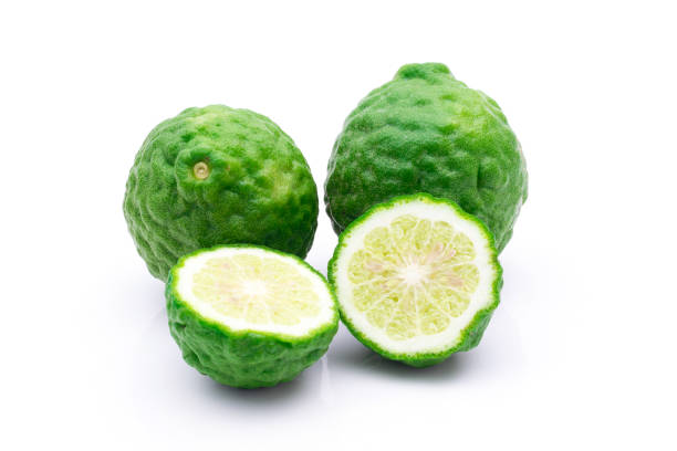 istock Bergamot medicinal plant on white background 1312464623