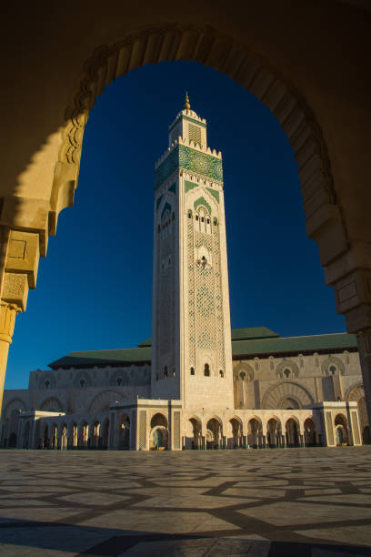 istock Hassan II Mosque in Casablanca, Morocco, is the second largest functioning mosque in Africa and is the seventh largest in the world 1312466998