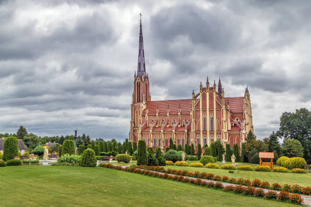 istock Holy Trinity Church, Gervyaty, Belarus 1312471065