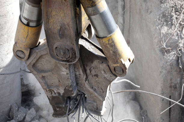 istock close up of a demolition pliers 1312472320