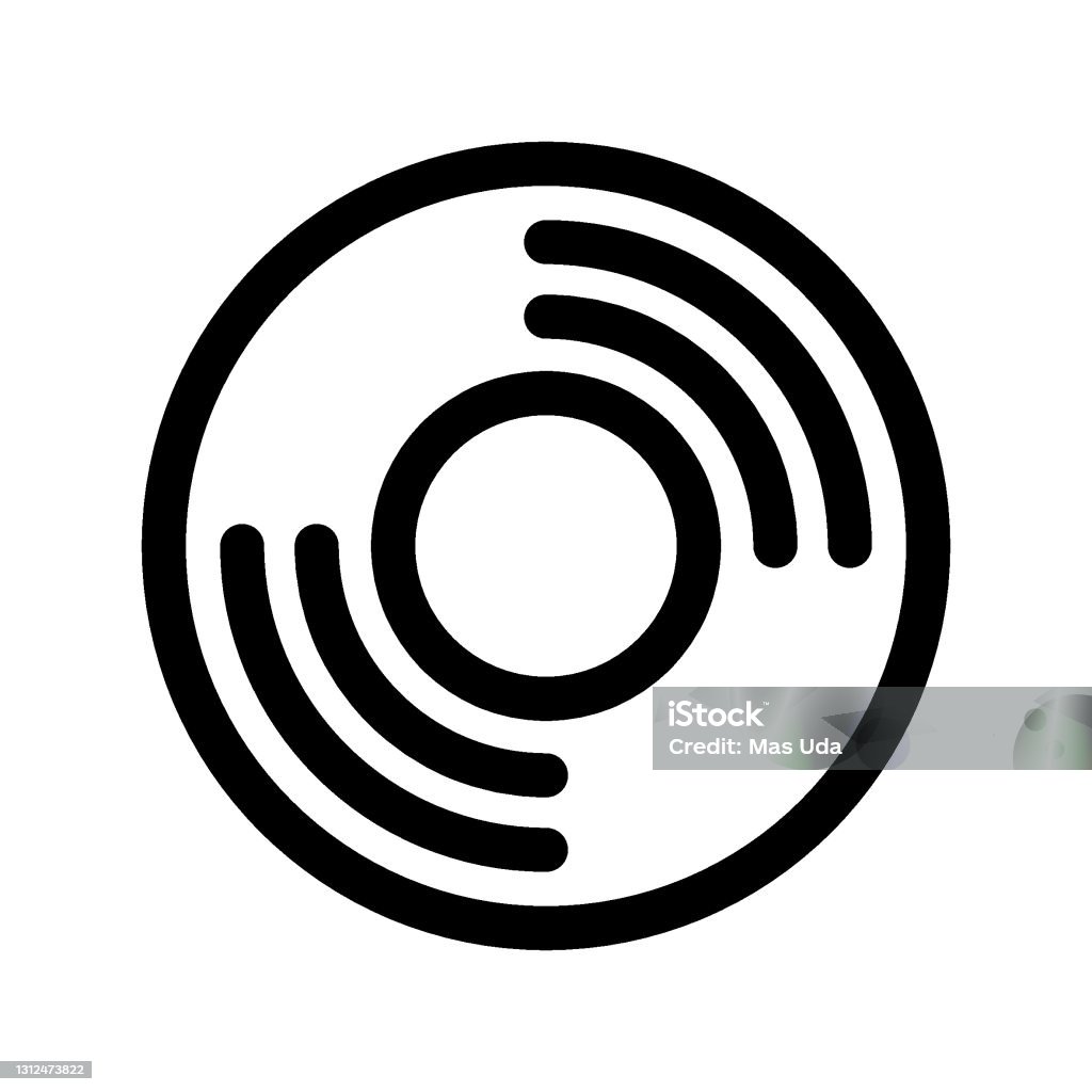 Disc Vector Image Disk Stock Illustration - Download Image Now - Abstract, Backgrounds ...