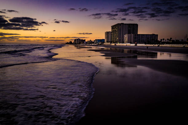 istock Sunrise at Daytona beach, FL 1312480457