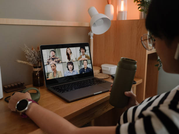 istock Asian women work from home 1312483476