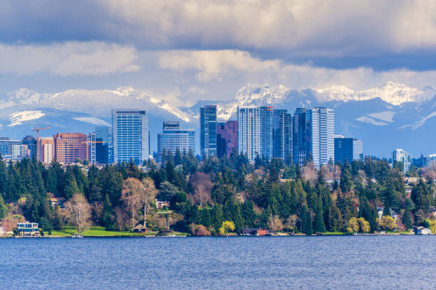 istock Bellevue Buildings And Cascades 1312484822