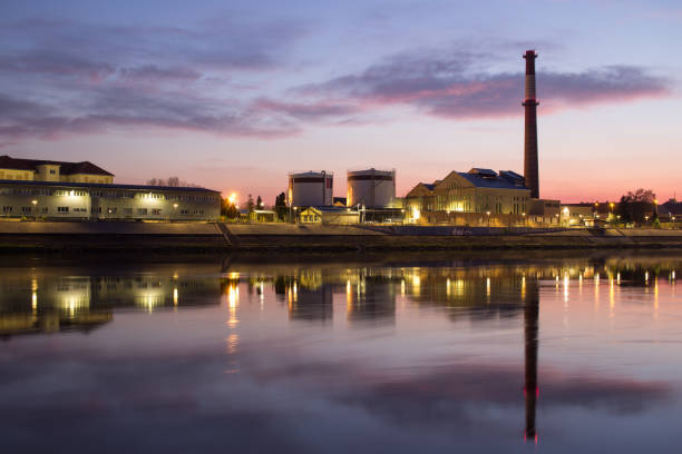 istock Sunset in the Osijek Croatia 1312492492