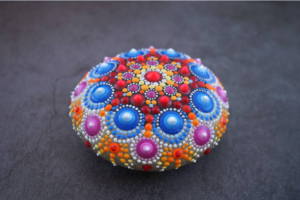 istock Beautiful Hand Painted Mandala 1312494393