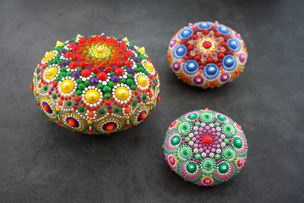 istock Beautiful Hand Painted Mandalas 1312494396
