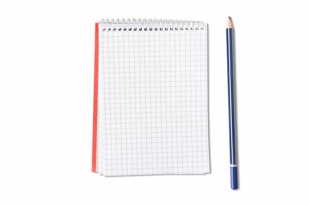istock small spiral notepad and pencil isolated on white background 1312500252