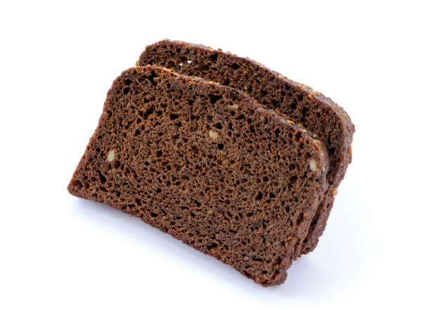 istock black sliced rye bread isolated on white background 1312505242