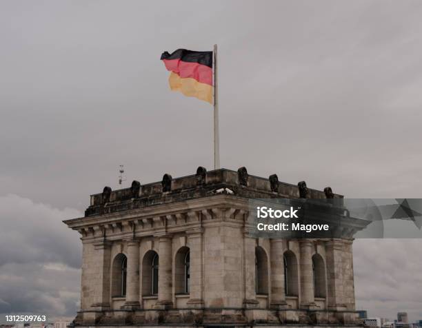 Beautiful Shot Of Platz Der Republik In Berlin Germany Stock Photo - Download Image Now