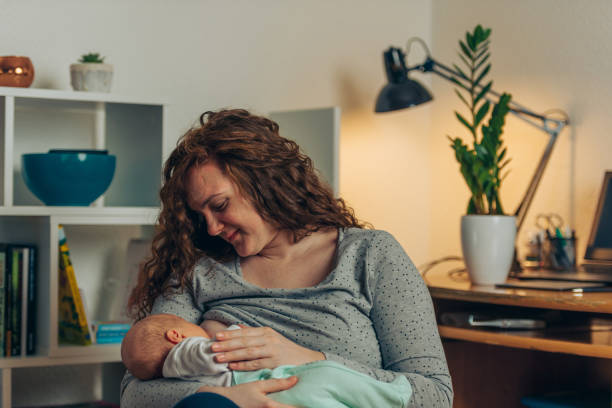 istock Mother breastfeeding her baby 1312513152