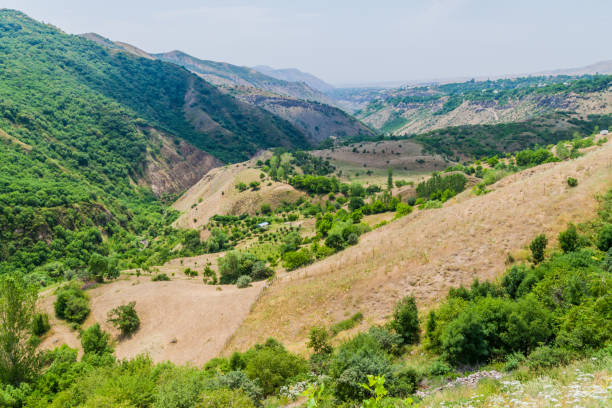 istock Landscape near Geghard monastery in Armen 1312520896