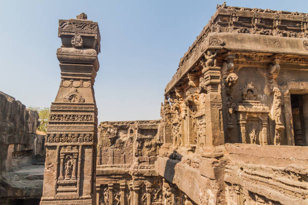 istock Kailasa Temple in Ellora, Maharasthra state, Ind 1312523481
