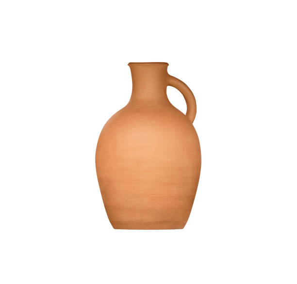 ワイン陶器瓶 - terra cotta pot ストックフォトと画像