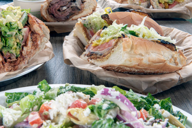 istock Delicatessen food served on a plate. 1312532125
