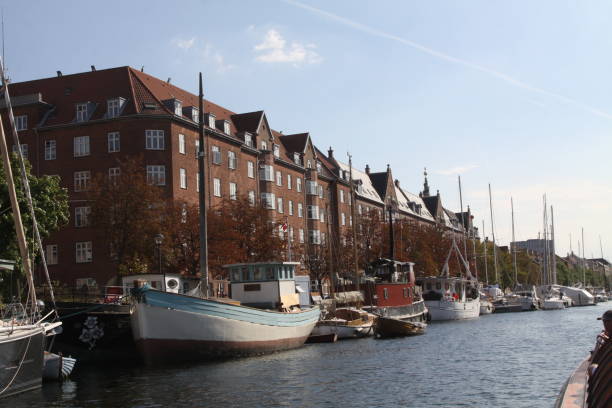 istock Life On A Copenhagen Canal 1312539302