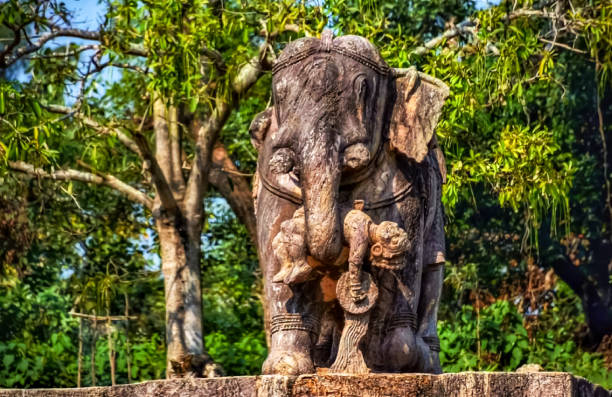 istock War Elephant at Konark Temple 1312539405