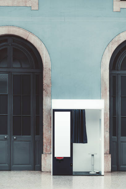 istock A photo booth indoors, mockup 1312543193