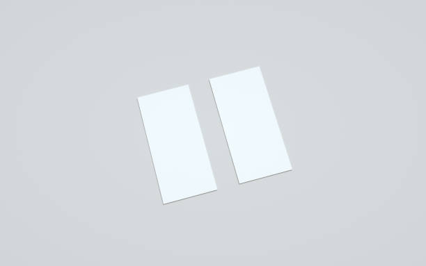 istock DL Flyer / Invitation Mock-Up - Two Flyers 1312551927